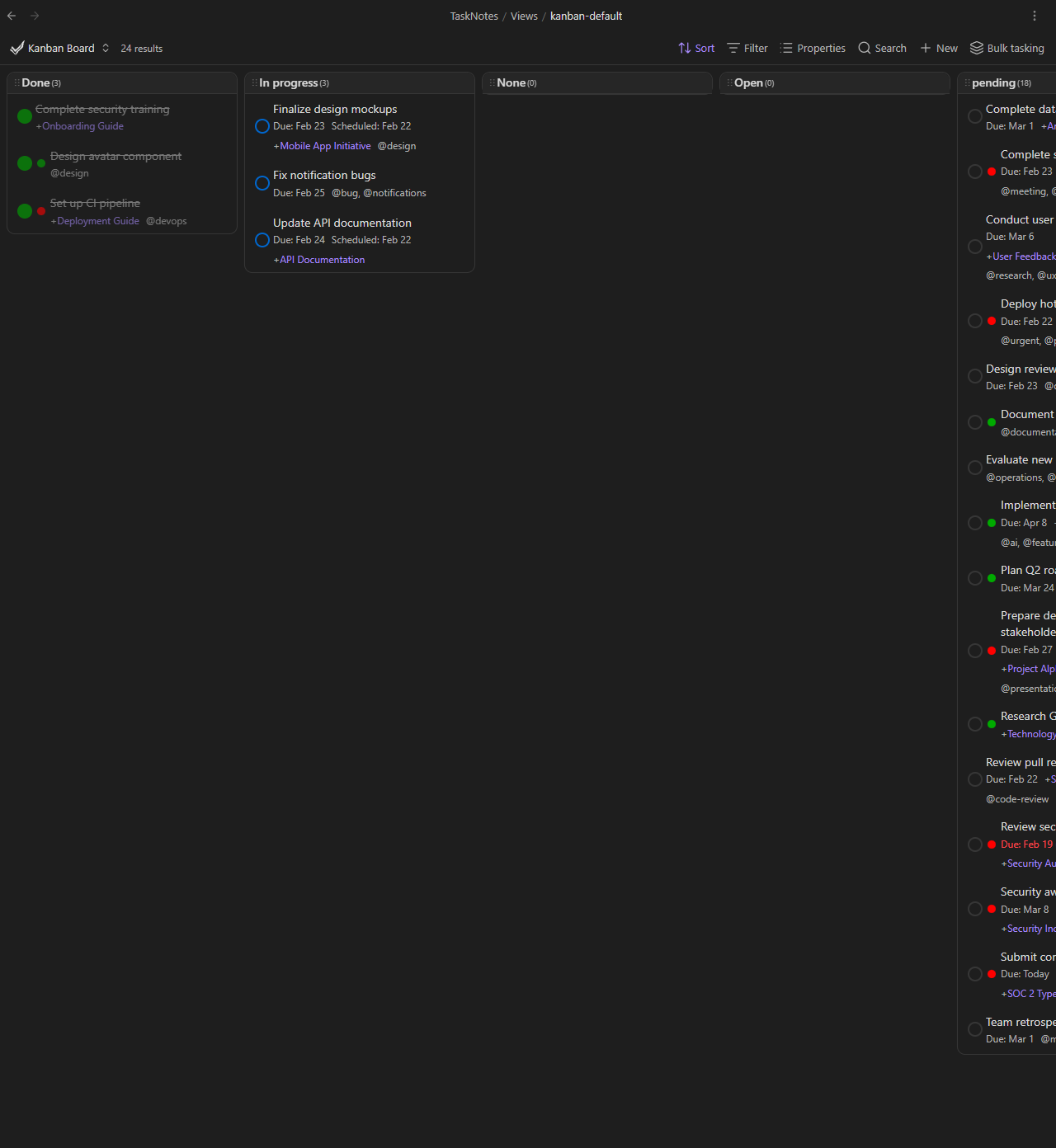 Notification toast with item count and action buttons